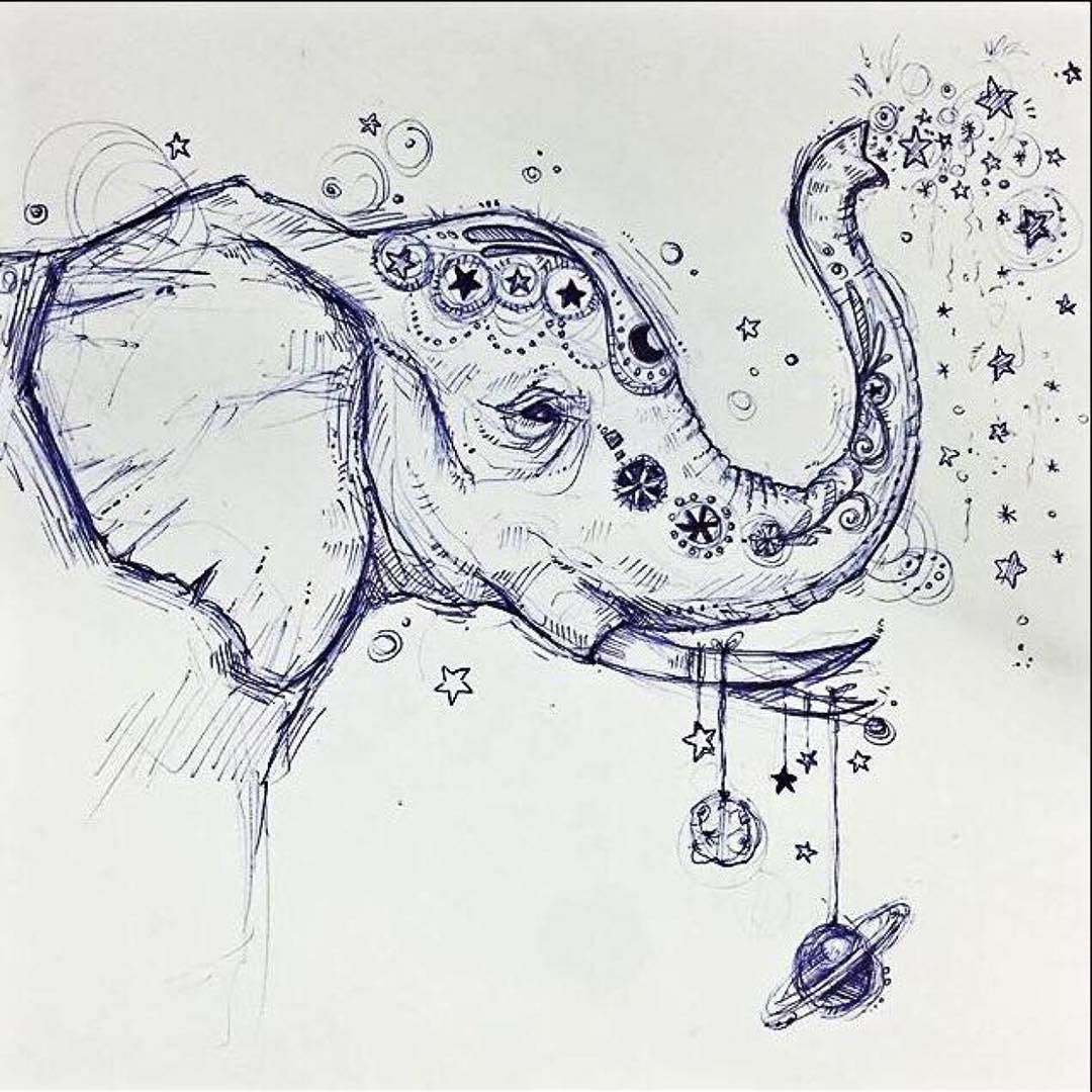 1080x1080 Provocative Planet Pics Just Love This - Elephant Drawing Tumblr
