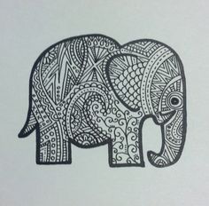 236x232 Tumblr Sketches Easy - Elephant Drawing Tumblr