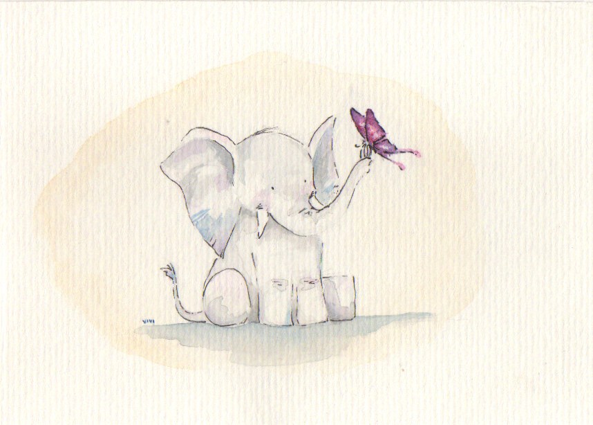 858x614 Concern For Sweet Baby Elephant Discovered In South Africa Without - Elephant Drawing With Trunk Up