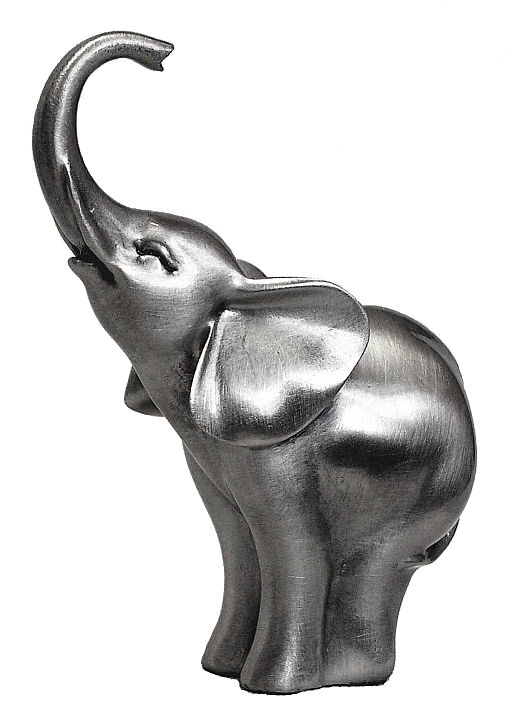 512x719 African Art Home Decor Unique Gifts From Africa Nontando - Elephant Drawing With Trunk Up