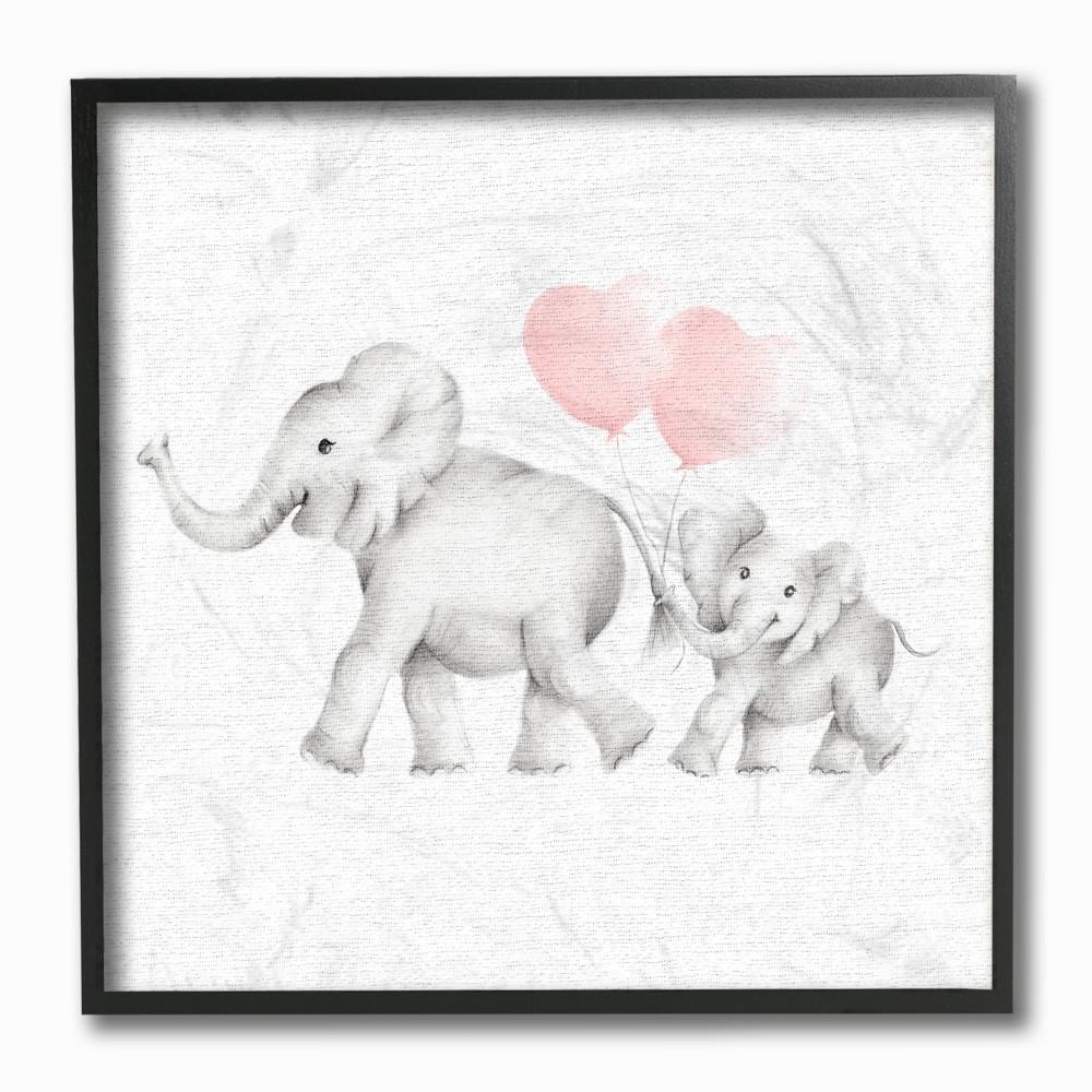 1000x1000 the stupell home decor collection in x in elephant family - Elephant Family Drawing