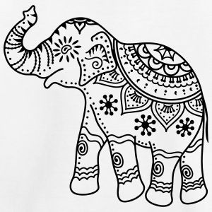 300x300 Decorated Indian Elephant Drawing - Elephant Indian Drawing