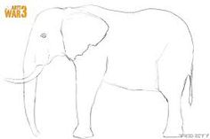 236x157 Best Elephant Images Elephants, Clip Art, Elephant - Elephant Side View Drawing