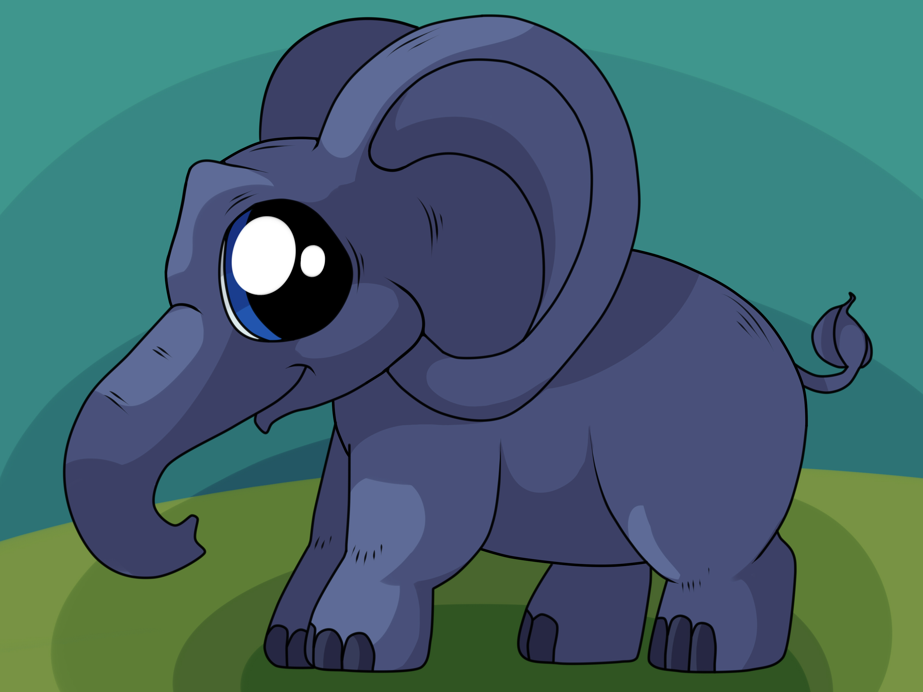 Elephant Sitting Drawing at Explore collection of