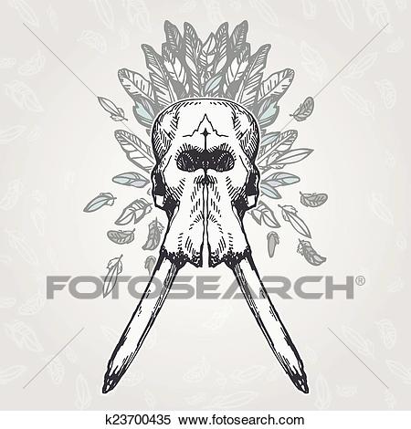 450x470 Elephant Skull Drawing - Elephant Skull Drawing