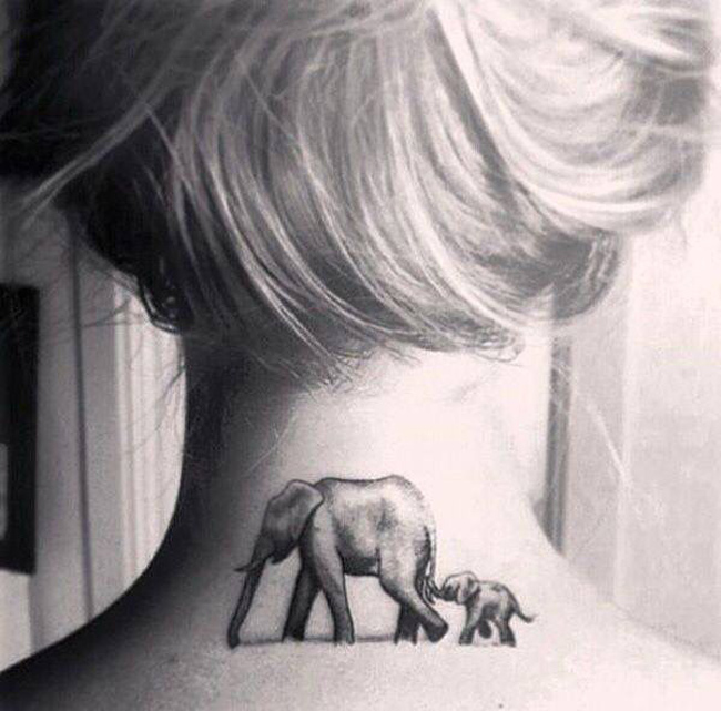 650x641 Original Elephant Tattoo Designs - Elephant Tattoo Drawing