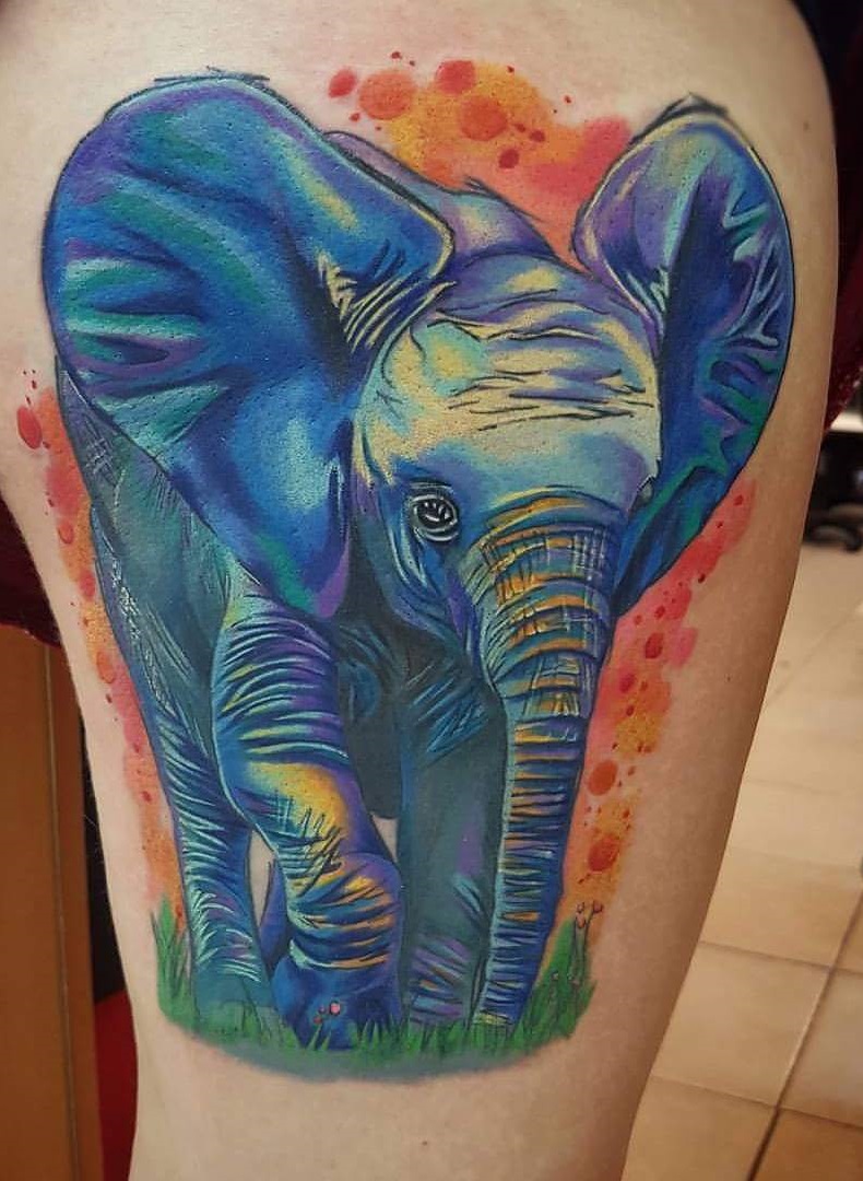 790x1080 Elephant Tattoos Design Ideas With Meaning - Elephant Tattoo Drawing