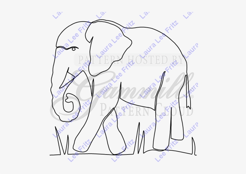 820x580 elephant with curled trunk - Elephant Trunk Drawing
