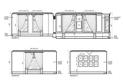432x288 elevations exhibit elevations elevation drawings approval - Elevation Drawing