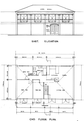 290x420 Two Dimensional Drawings - Elevation Drawing Of House