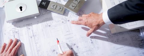 480x188 schindler elevator - Elevator Drawing