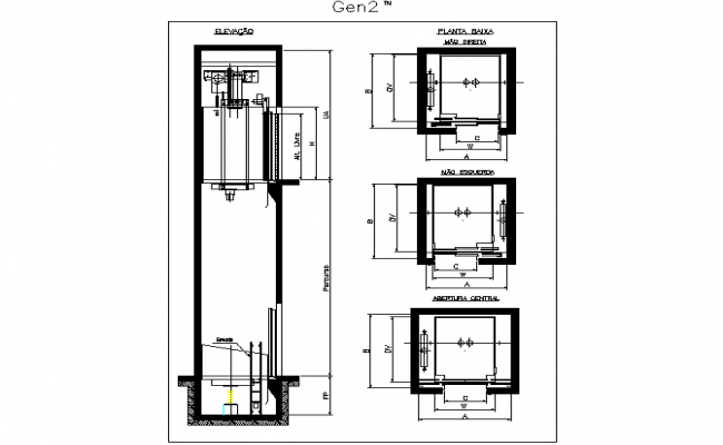 Elevator Plan Drawing at PaintingValley com Explore 