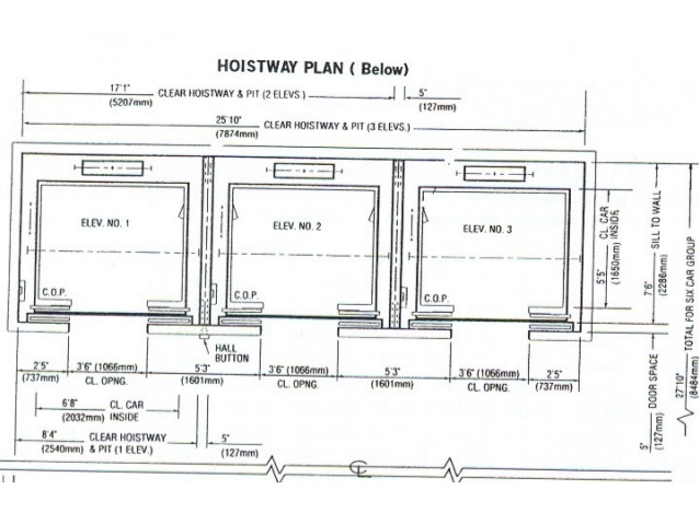 638x479 elevator floor plan office, typical office floor plan ipeficom - Elevator Plan Drawing