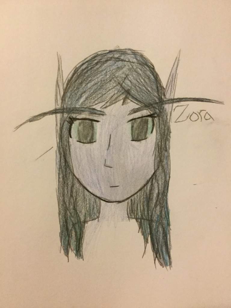 768x1024 Void Elf Drawing Wow Amino - Elf Drawing