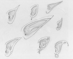 235x190 Best How To Draw Fairies And Elves Images Drawing Techniques - Elf Ears Drawing