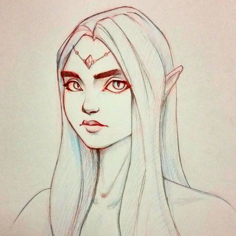 474x474 Image Result For How To Draw An Elf Girl Drawings Ideas Art - Elf Girl Drawing