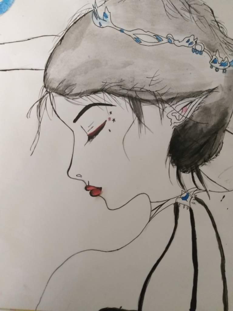 768x1024 Just Did A Simple Anime Elf Girl Drawing Art Amino - Elf Girl Drawing