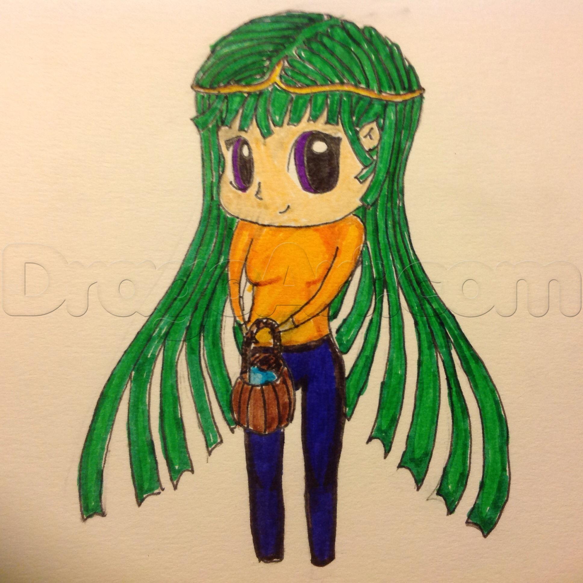 1936x1936 learn chibi elf girl, chibis, draw chibi, anime, draw japanese - Elf Girl Drawing