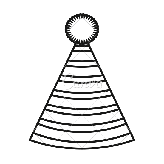 550x550 elf hat drawing - Elf Hat Drawing