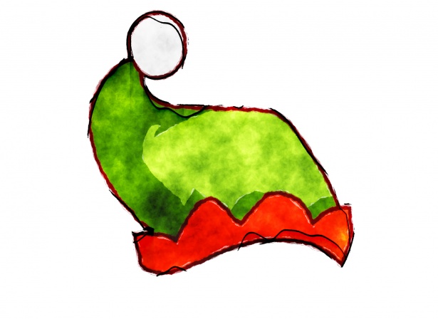 615x448 elf hat free stock photo - Elf Hat Drawing