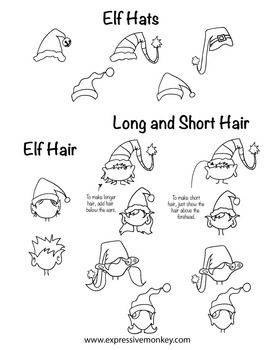 270x350 How To Draw An Elf - Elf Hat Drawing
