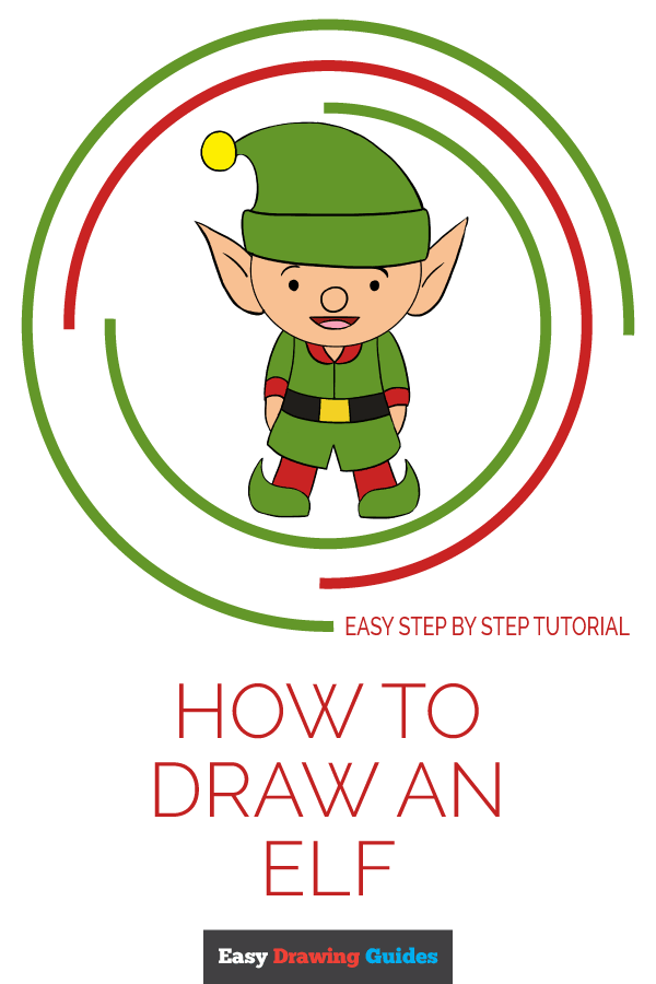 600x900 How To Draw An Elf - Elf Hat Drawing