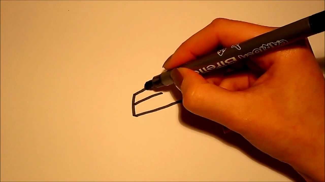 1280x720 How To Draw - Elf Hat Drawing