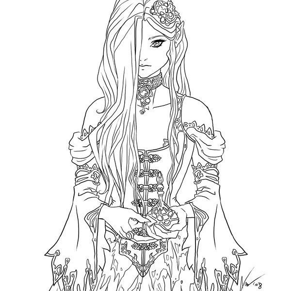 780 Top Coloring Pages Of Anime Elf , Free HD Download