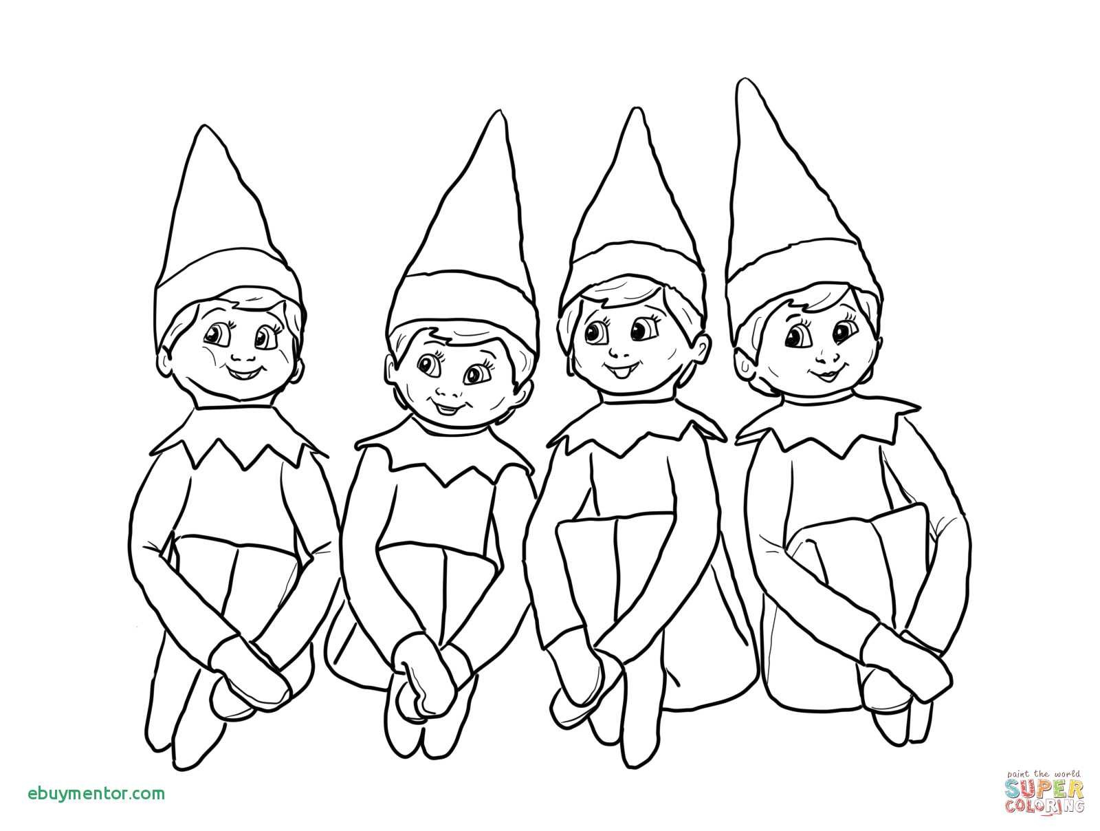 1600x1208 Christmas Elves Coloring Pages Within Cute Elf Unique Drawing - Elf On The Shelf Drawing On Pictures