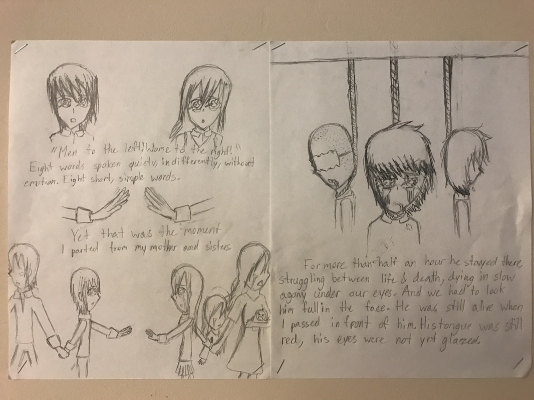 1066x800 portfolio - Elie Wiesel Night Drawing