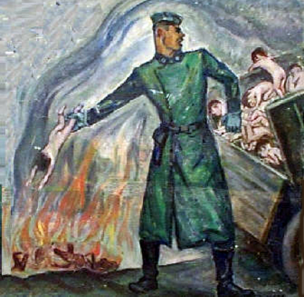 429x418 elie's first night in the auschwitz birkenau camp scrapbookpages - Elie Wiesel Night Drawing