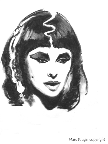 375x500 elizabeth taylor lebende bilder - Elizabeth Taylor Drawing