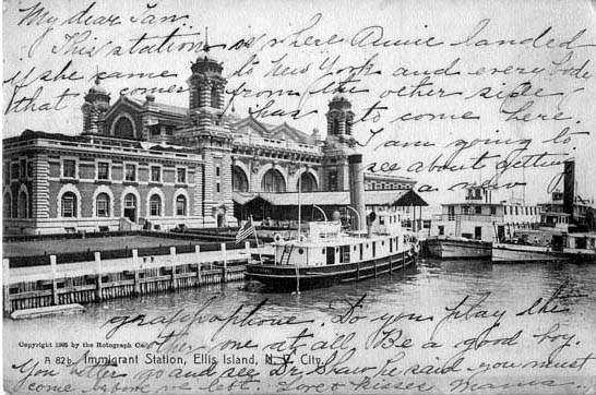 Ellis Island Drawing at PaintingValley.com | Explore collection of ...