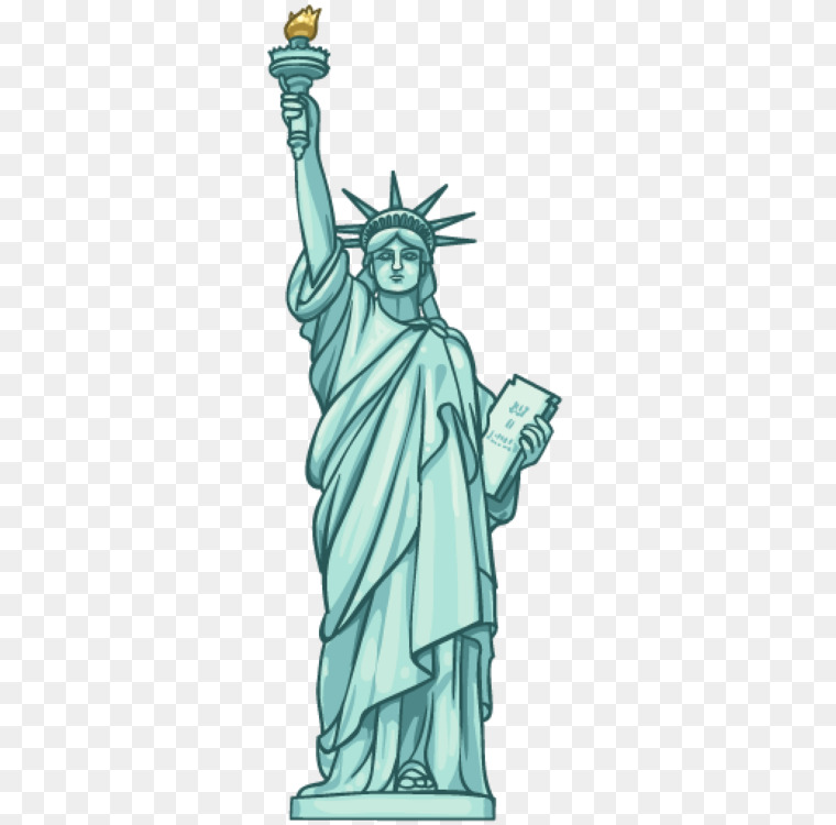 760x750 statue of liberty ellis island drawing cc0 - Ellis Island Drawing