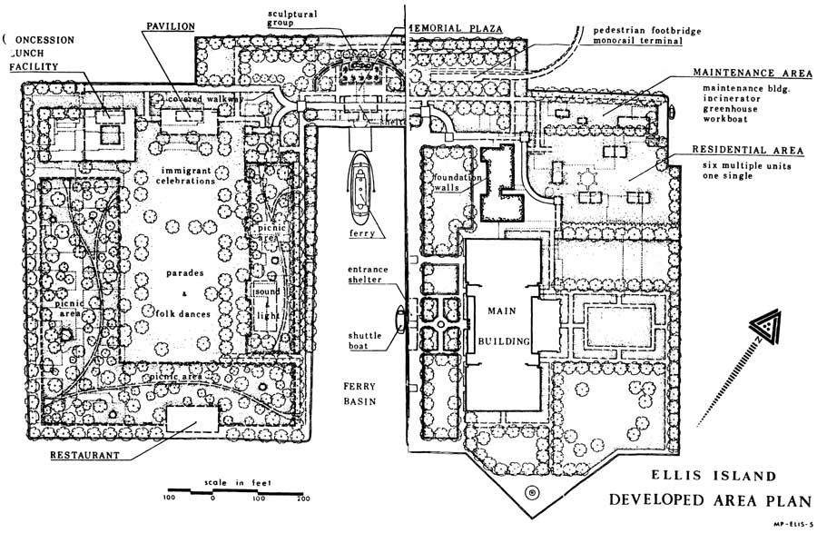 900x587 statue of liberty nm an administrative history - Ellis Island Drawing