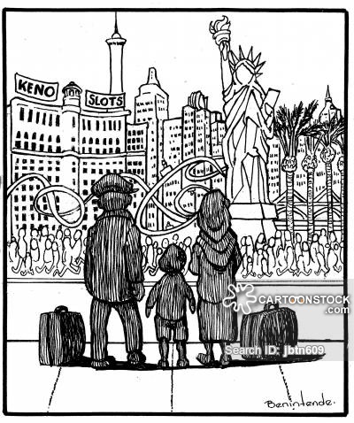 400x478 ellis island cartoons and comics - Ellis Island Drawing