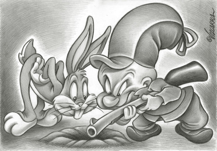 Bugs Bunny Elmer Fud. 
