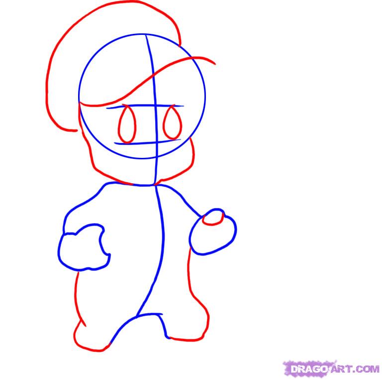 768x763 Step How To Draw Elmer Fudd - Elmer Fudd Drawing