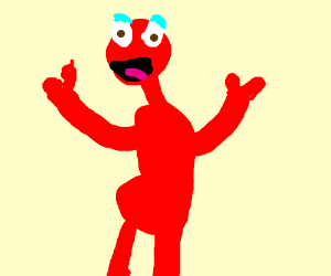 300x250 grian's elmo drawing drawing - Elmo Drawing