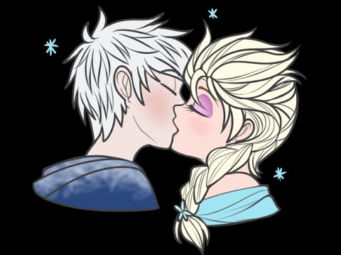 480x360 how to draw elsa and jack frost kissing! - Elsa And Jack Frost Drawing
