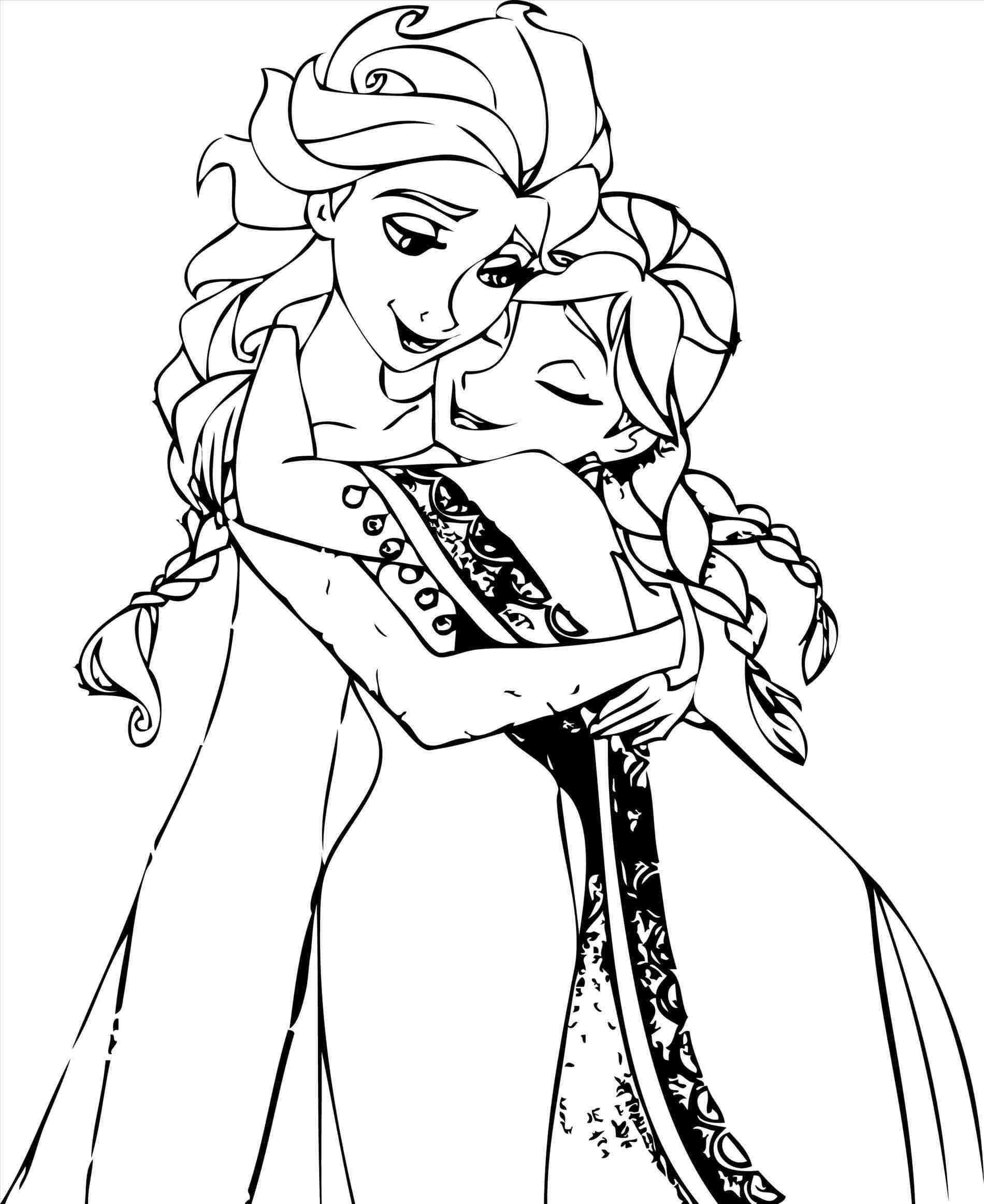 1900x2325 Drawing Elsa Anna And Kristoff - Elsa Anna Drawing