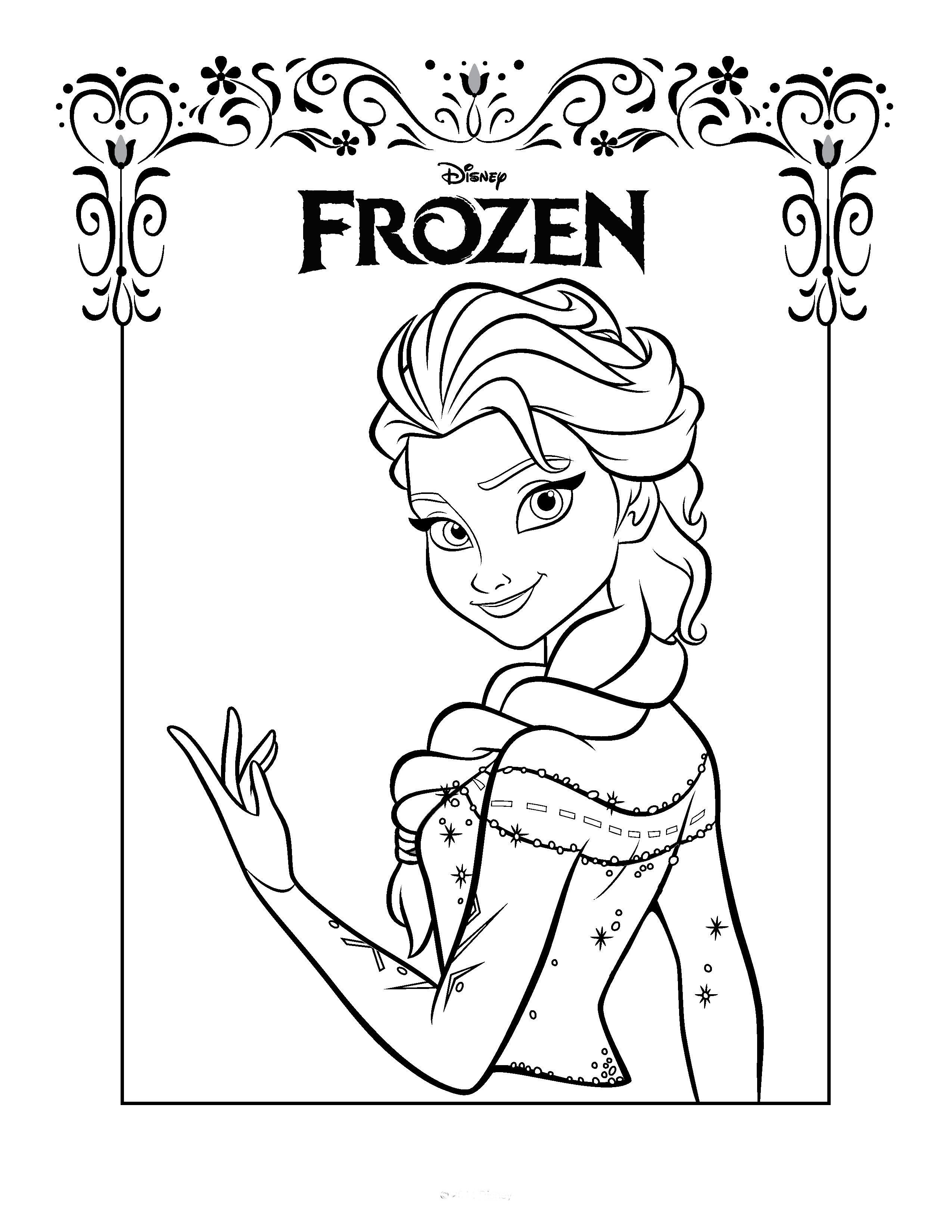2550x3300 Frozen Coloring Pages Elsa Ice Castle Great Free Clipart - Elsa Castle Drawing