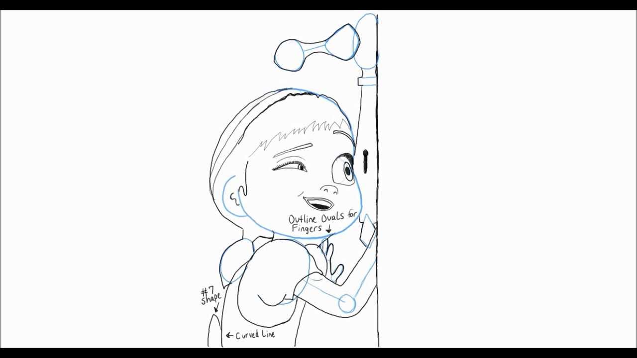 1280x720 How To Draw Anna From Frozen - Elsa Drawing Outline