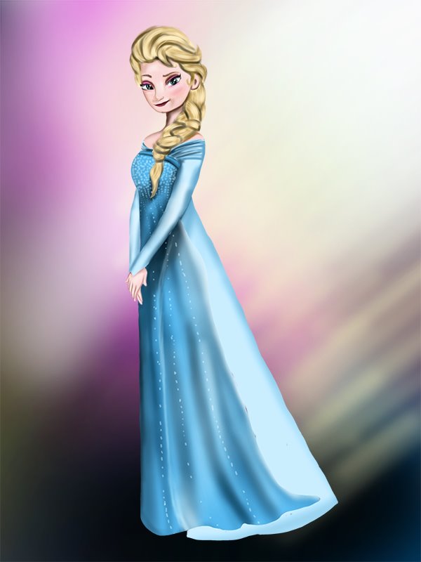 600x800 Learn How To Draw Elsa From Frozen - Elsa Drawing Outline