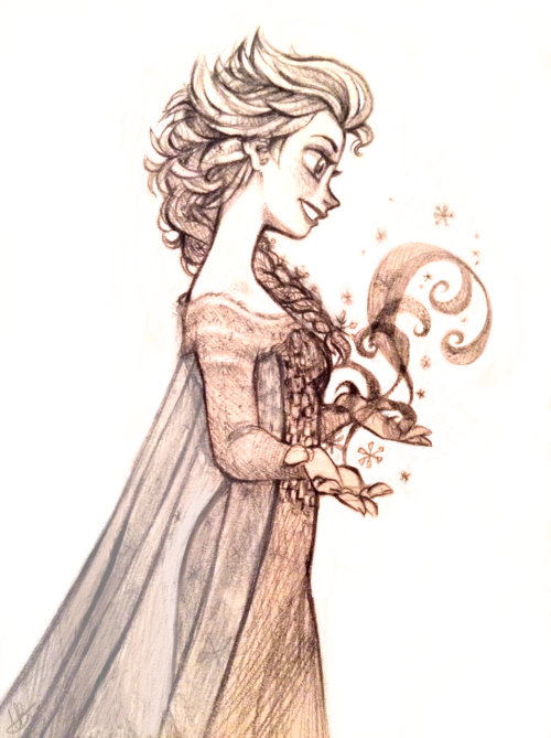 500x669 Frozen Images Elsa Wallpaper And Background Photos - Elsa Drawing Tumblr