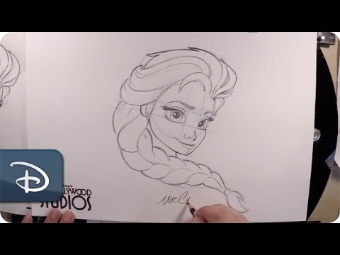 480x360 How To Draw Elsa From 'frozen' Disney's Hollywood Studios - Elsa Drawing Tumblr