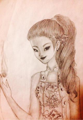 320x460 Asian Elsa Finished !!! Paper Version Based On A Tumblr User - Elsa Drawing Tumblr