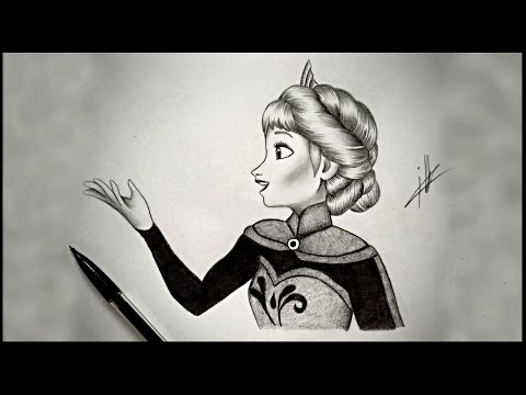 480x360 Frozen - Elsa Frozen Drawing