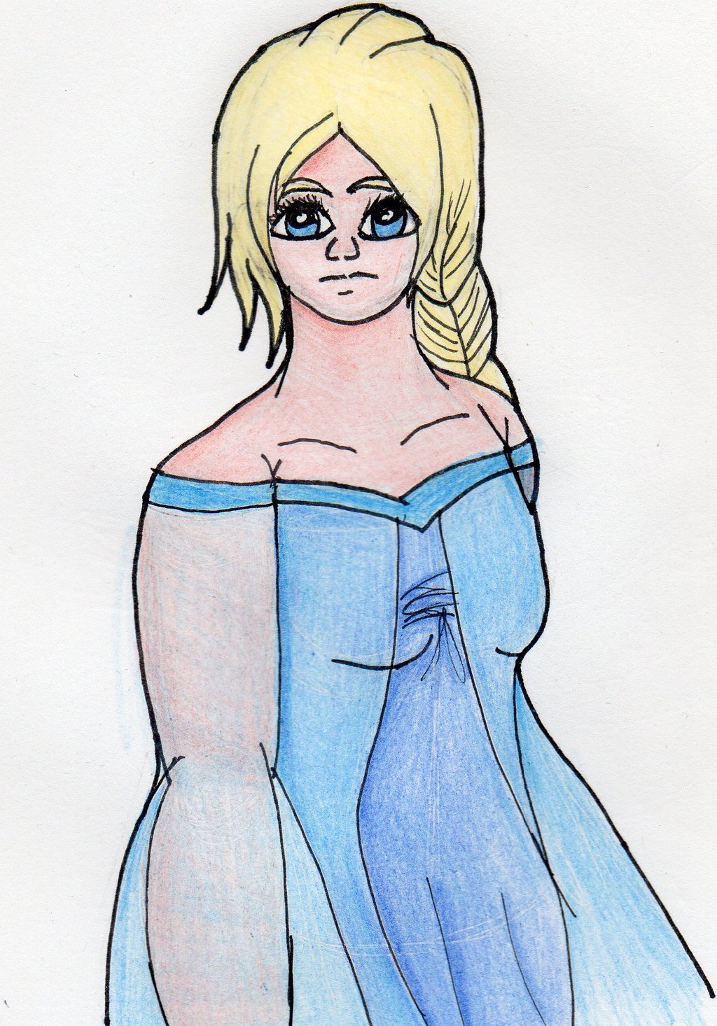 1024x1466 Huge Collection Of 'frozen Elsa Drawing' Download More Than - Elsa Frozen Drawing