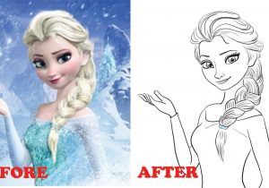 300x210 Tag Elsa Frozen Drawing Full Body Step - Elsa Frozen Drawing Full Body